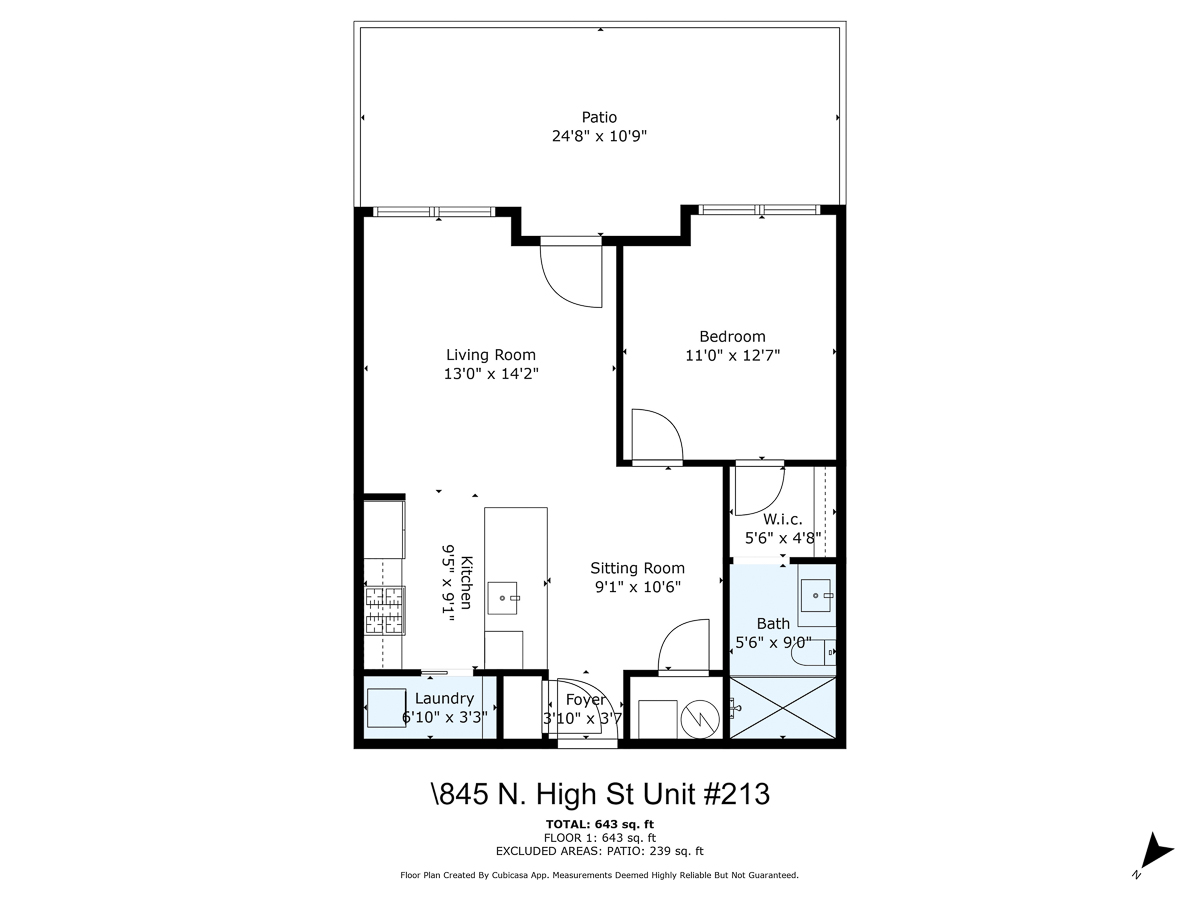 845 N High St Unit #213-1